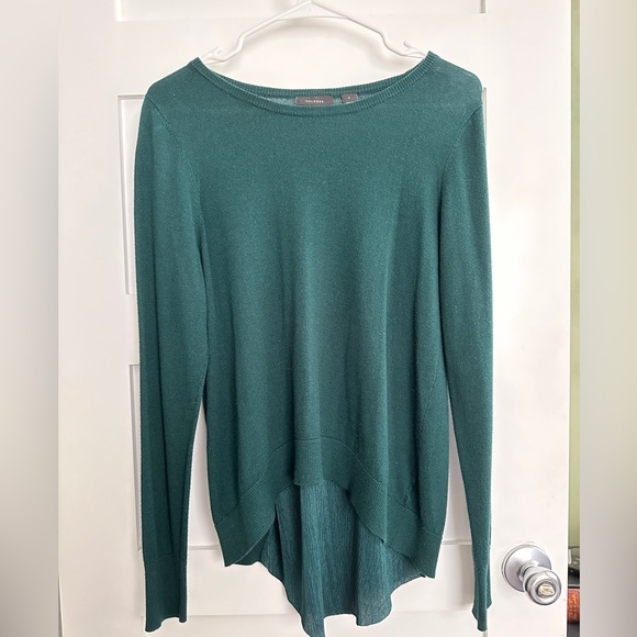 Halogen green knit sweater - Picture 1 of 4